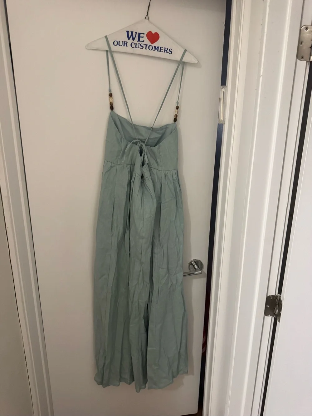 Abercrombie & Fitch Tie-Back Babydoll Maxi Dress - NWT